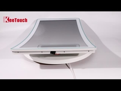 32-Zoll-PCAP-Touch-Monitor mit offenem Rahmen und gebogenem Design für Spiele