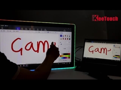 32 Zoll PCAP Touch Monitor mit LED-Flexibilitätsstreifen für Spiele