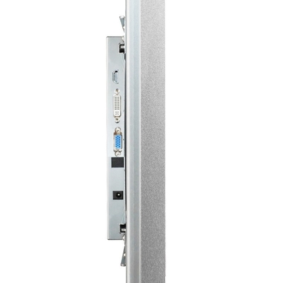 IP65 Waterproof Industrial 43 Inch Touch Screen Monitor With Tempered Glass
