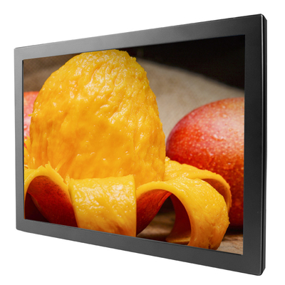 IP65 Waterproof 15'' IR Touch Monitor Dust Proof And Vandal Proof
