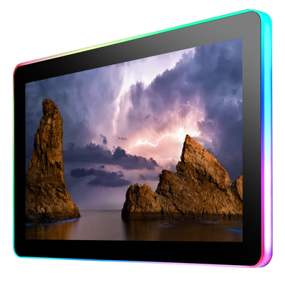 23 Inch PCAP Touch Monitor With LED Flexible Strip For Gaming Machine