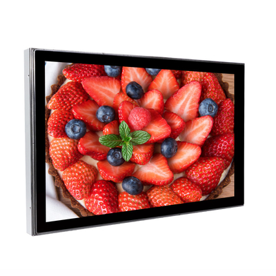 Anti Glare And Anti Vandal PCAP Touch Monitor 18.5 Inch TFT LCD